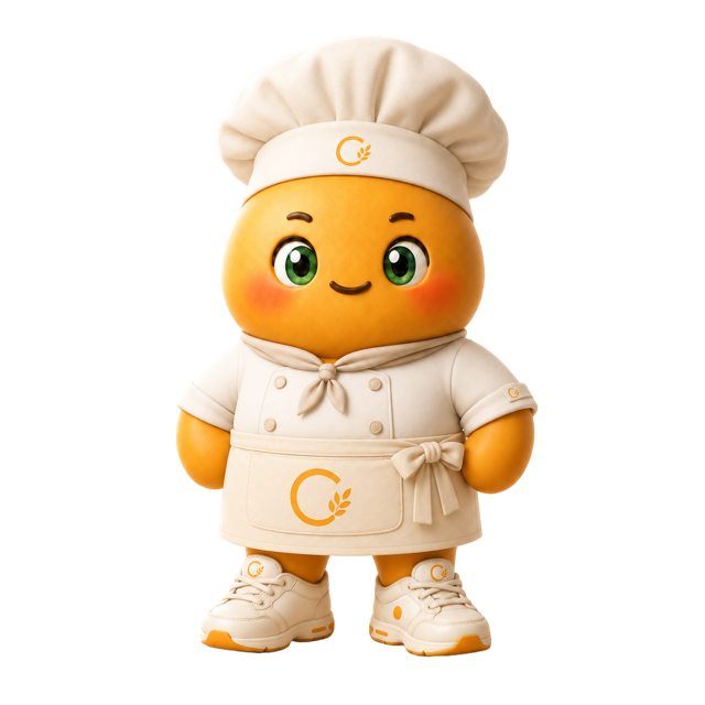 Celia Chef mascot